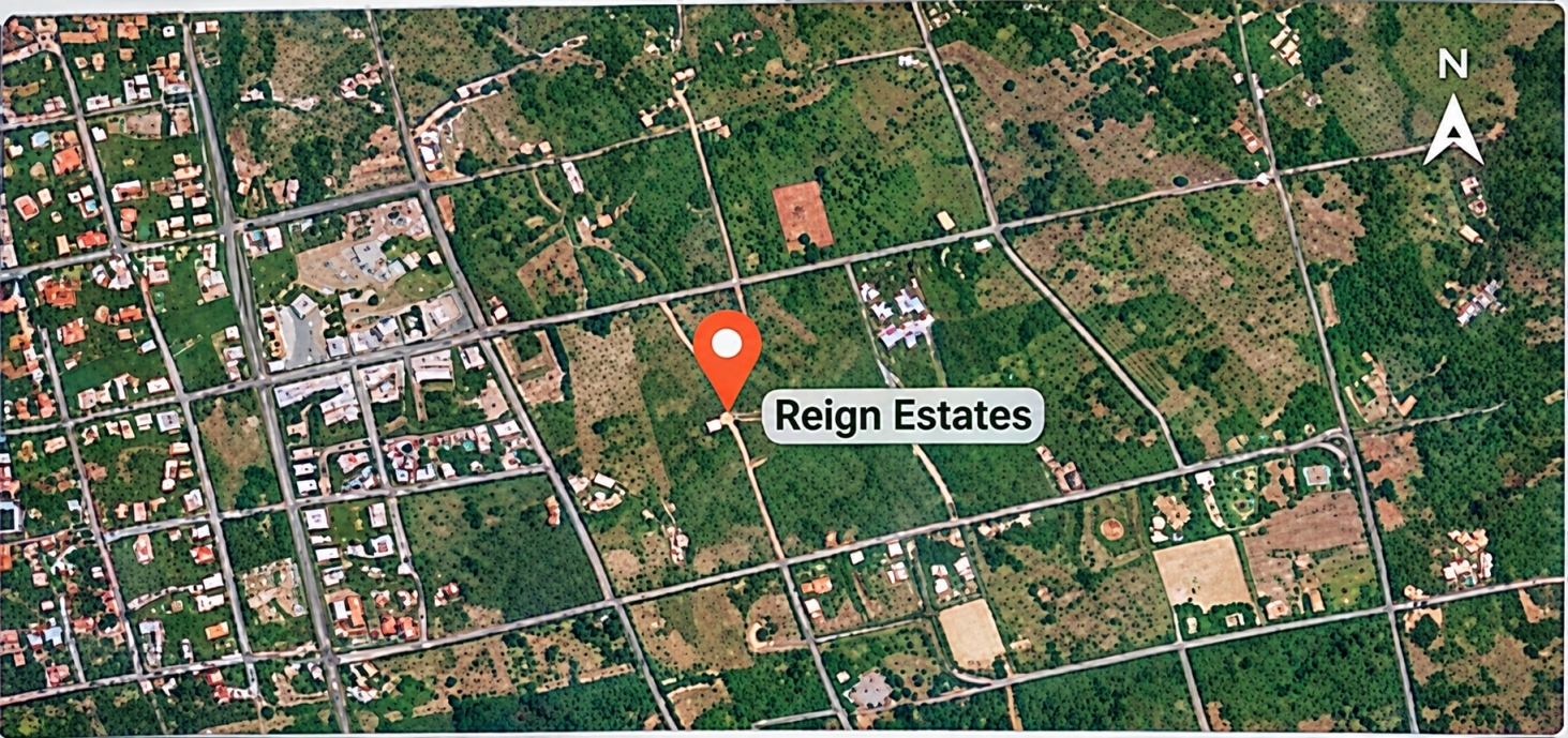 Reign Estates Location Map